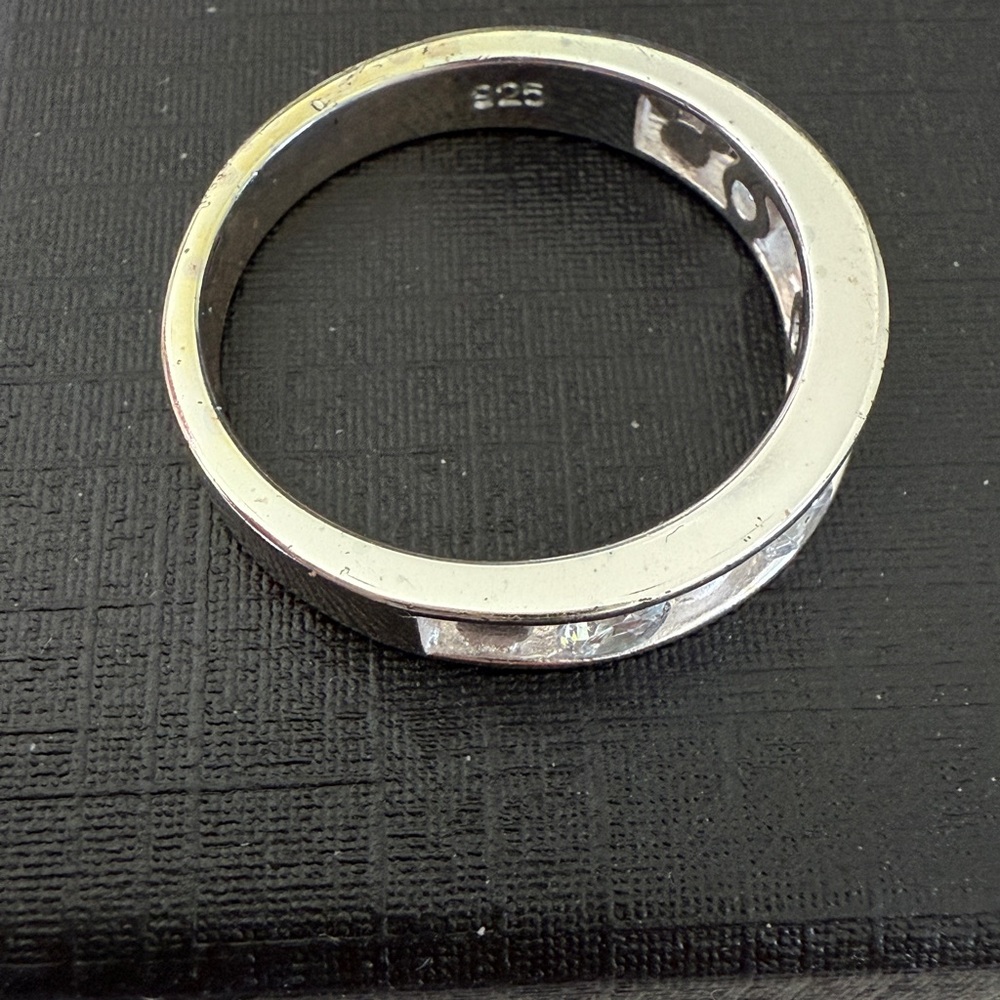 Mickey Mouse Silver Gemstone Ring - Picture 3 of 5